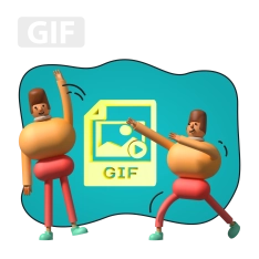 Gif-анимация - КИБЕРшкола программирования для детей, компьютерные курсы для школьников, начинающих и подростков - KIBERone г. Можайск