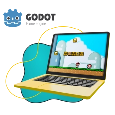 Godot. Основа создания легендарных игр - КИБЕРшкола программирования для детей, компьютерные курсы для школьников, начинающих и подростков - KIBERone г. Можайск
