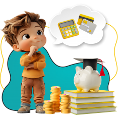 Финансовый интеллект вместе KIBERone - КИБЕРшкола программирования для детей, компьютерные курсы для школьников, начинающих и подростков - KIBERone г. Можайск