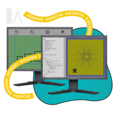 Исполнители чертежник и черепашка - КИБЕРшкола программирования для детей, компьютерные курсы для школьников, начинающих и подростков - KIBERone г. Можайск