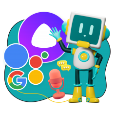 Голосовой помощник Алиса - КИБЕРшкола программирования для детей, компьютерные курсы для школьников, начинающих и подростков - KIBERone г. Можайск