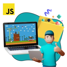 JavaScript + AI. Проектное обучение + геймификация + AI-помощники - КИБЕРшкола программирования для детей, компьютерные курсы для школьников, начинающих и подростков - KIBERone г. Можайск