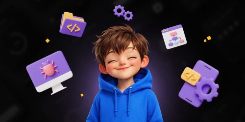 Идеальный сайт с нуля: код, дизайн и AI-помощник - КИБЕРшкола программирования для детей, компьютерные курсы для школьников, начинающих и подростков - KIBERone г. Можайск